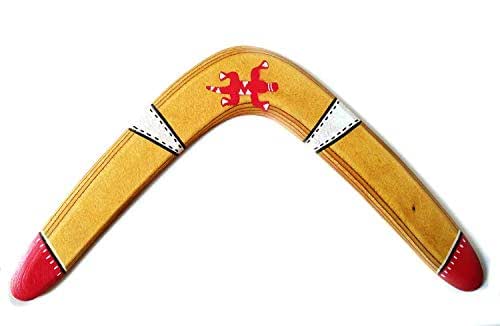 Boomerang de madera. Deporte, ocio, regalo y decoración. DIESTRO. Apto