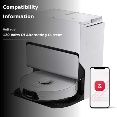 roborock S8 Max Ultra Robot Aspirador y Trapeador, Base Todo en Uno, Navegación LiDAR PreciSense, Detección Inteligente de Suciedad, Autovaciado, Succión 8000Pa para Varios Pisos, Elevación Automática de 20mm para Alfombra, Blanco