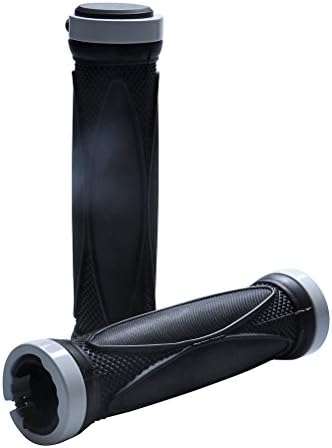 Double Lock on Locking Bicycle Handlebar Grips Cycle Bicycle Mountain Bike BMX Floding