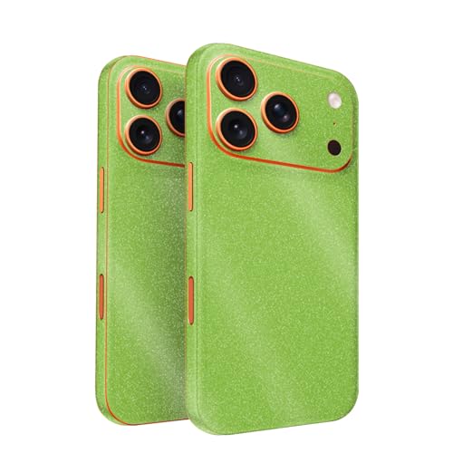 2 Pack of Phone Skins for Apple iPhone 17 Pro - Solid Lime Green| Protective Vi…