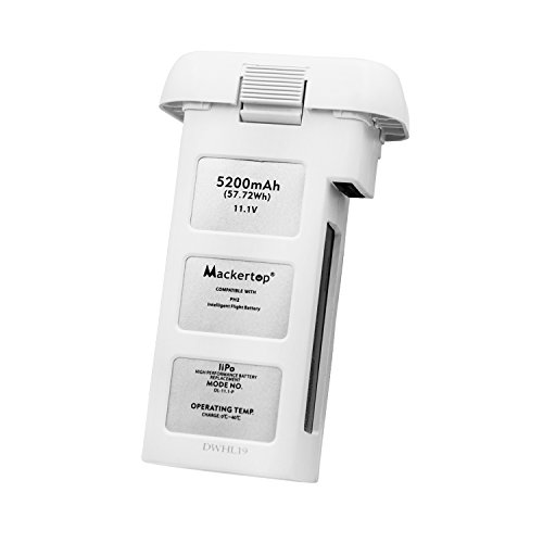 Mackertop Replacement OEM 11.1V 5200mAh 10C LiPo Intelligent Flight Battery Replacement for DJI Phantom 2