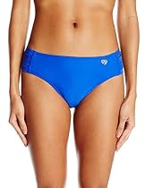 Body Glove Women's Smoothies Smoothies Contempo Full Coverage Bikini Bottom, Abyss, S