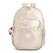 Kipling Women's Seoul Go Laptop, Padded, Adjustable Backpack Straps, Zip Closure, Sparkly Gold, One Size