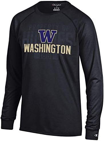 NCAA mens Long Sleeve Lightweight T-shirt Officially Licensed 100% Cotton Tagless Tees