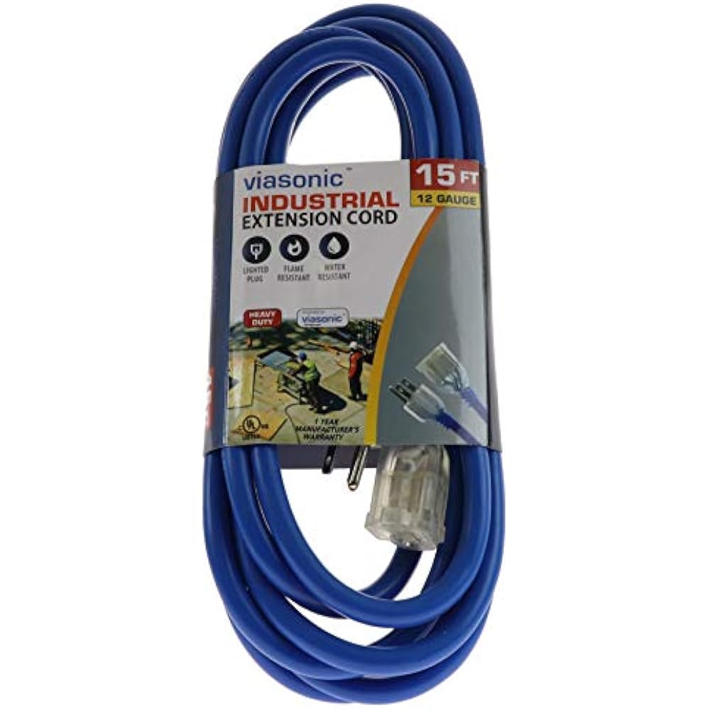 Premium Outdoor Extension Cord UL Listed Super Heavy Duty " Durable