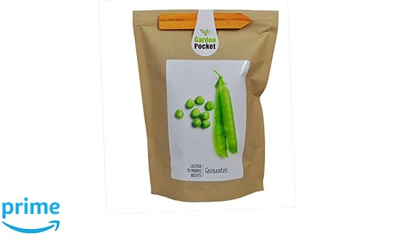 Kit de cultivo huerto urbano GUISANTES: Amazon.es: Jardín