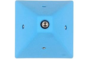 ATOMIK CLIMBING HOLDS Atomik Rock Climbing Holds Bolt-On Mini Volumes #2 Quadrilateral in Blue