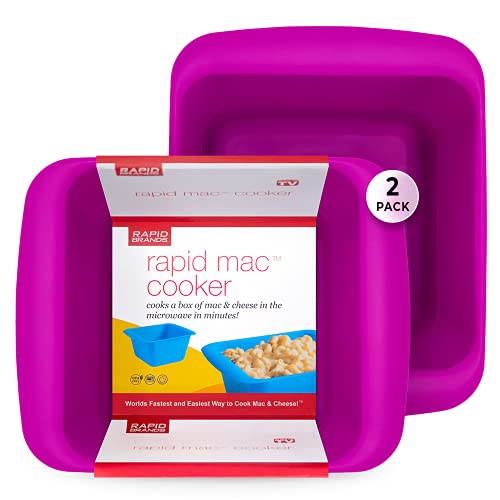 Rapid Mac Cooker - Microwave Mac & Cheese In 5 Minutes, Perfect For Dorms, Office, Or Quick Meals