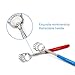DigHealth Telescoping Self Back Scratcher, Bear Claw Back Itching Scratchers with Extendable Handle, Set of 5 Pieces Multicolor Backscratcher (Purple, Blue, Red, Green, Black) … …