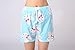 VENTELAN Women Sleepwear Cute Rabbit Pajama Sets Soft Short Sleeve Loungewear, Blue, X-Small(US 0-2)