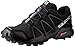 Salomon Women's Speedcross 4 Trail Running Shoes, Black/Black/BLACK METALLIC, 7