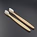 Bamboo Toothbrush Natural Wooden ECO Friendly Toothbrush Made with Bamboo Charcoal Infused Soft Bristles 4 Pcs (4)