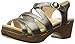 Dansko Women's Stevie Flat Sandal, Pewter Nappa, 40 EU/9.5-10 M US