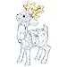 Swarovski Santa´S Reindeer, 1-5/8
