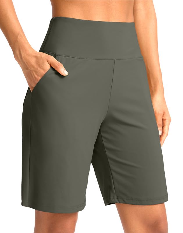 G Gradual Women's Bermuda Long Shorts with Pockets