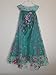 American Vogue ANNA ELSA FROZEN FEVER Girl's Birthday Dress Costume (7-8 Years, Green)