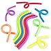 Super Z Outlet Stretchy Jelly String Noodles Thick Rubber Fidget Sensory Toys Set for Calming Relaxing Children Birthday Party Favors and Prizes (12 Count)