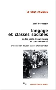 Book's Cover of Langage et classes sociales : Codes socio-linguistiques et contrôle social