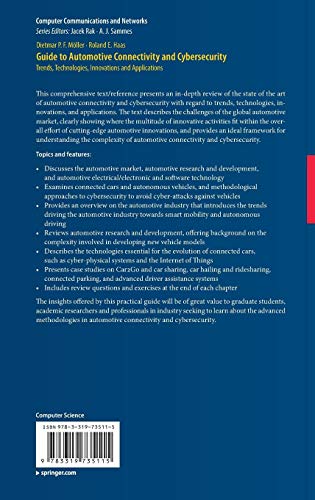 image for Springer Guide to Automotive Connectivity and Cybersecurity: Trends, T