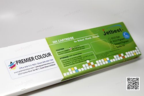JETBEST MAX 2, 440mL Eco Solvent Ink Cartridge, for ROLAND ECO SOL MAX 2 (Cyan)
