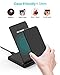 Wireless Charger - 10W Qi-Certified Fast Wireless Charging Stand for Google Pixel 4/3 XL, 7.5W iPhone 11/11 Pro Max/XR/XR Max/X/8, 10W Samsung Galaxy S10 S9 S8, Note 10/9/8, LG G7/G8/V30/V35/V40 ThinQ