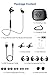 SoundPEATS Bluetooth Earphones, Wireless 4.1 Magnetic Headphones, In-Ear IPX6 Sweatproof Earbuds With Mic (Super Sound With 10MM Drivers And APTX, 8 Hours Working Time, Secure Fit Design)-Black