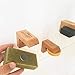 Beauty and the Bees Air Dry Magnetic Soap Holder in-Shower Storage for Soaps Bars - No More Soggy Soaps - Wooden Soap Dish Dispenser Bath Kitchen & Shower