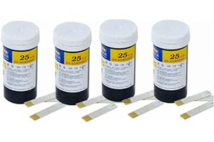 HEALTHCARETUYE 100pcs Hb Hemoglobin Strips +100pcsLancets for HemoSmart Glod Hb Meter