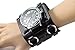 Men's Watch 7.5cm Wide Leather Cuff Fashion Watches Hip-Hop Gothic Punk Style