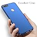 anccer Huawei Y7 Prime 2018 / Huawei Y7 2018 / Huawei Nova 2 Lite Case [Ultra-Thin] [Anti-Stain] [Anti-Drop] Premium Material Slim Full Protection Cover (Smooth Blue)