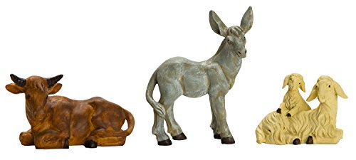BRUBAKER Christmas Decoration Nativity Set - 3 Inch Nativity Set 11 Figurines in Real Life Nativity Set - Thumbnail 4