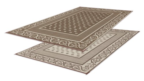 Faulkner 48703 Vineyard 8 by 20-Feet Beige Multi-Purpose Mat - Thumbnail 2