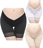 PIDAY Womens Low Rise Under the Bump Modal Maternity Boyshorts Panties