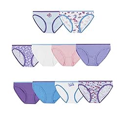 Hanes Girls' Underwear Pack, 100% Cotton Bikini