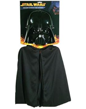 PARTY DISCOUNT ® Kinder-Darth-Vader Mask + Cape