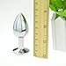 Purple Jeweled Beginners Butt Plug, Hmxpls Sex Love Games Personal Massager for Women Men Couples Lover, 0.3 Ounce Attractive Decorations Perfect Gift for Valentine's & Birthday