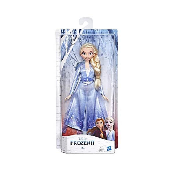 Disney Frozen Elsa Fashion Doll With Long Blonde Hair and Blue Outfit Inspired by Frozen 2 – Toy for Kids 3 Years Old…