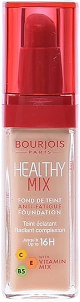 Bourjois Healthy Mix Anti-Fatigue Foundation Medium Coverage 53 Light Beige 30ml