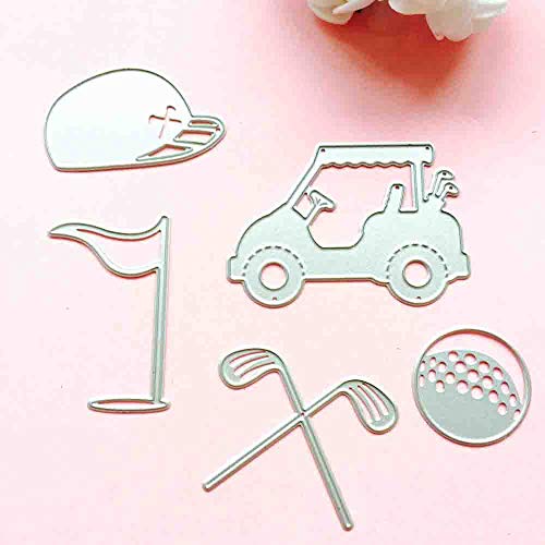 image for POQOQ Cutting Dies Scrapbooking Paper Card Metal Die Cut Sten