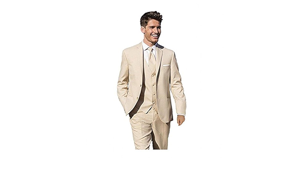 khaki suit trousers