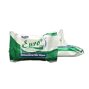 Adeptt Euro-series Antibacterial Wet Wipes Pack – 25 Pulls (Pack of 1)