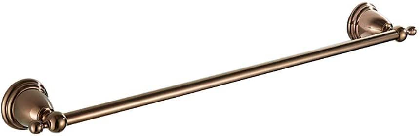 ZBBY Toallero Toalla Aleación de Aluminio Antiguo Bronce Negro Barra
