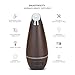 SmartMist Aromatherapy Essential Oil Diffuser - Modern Wood Finish, Auto Shut-off, LED Lights, 3 Mist Settings for Aroma - Ultrasonic Cool Air Purifier Humidifier for Room