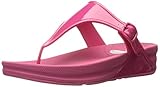 FitFlop Women's Superjelly Flip Flop, Bubblegum, 6 M US