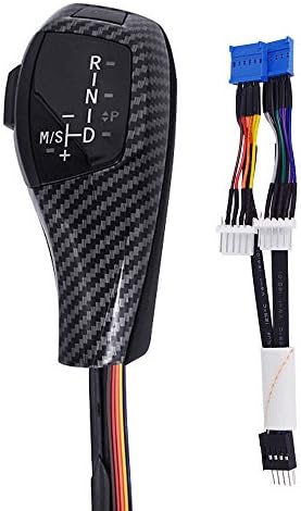 LED Gear Shift Knob F30 Style LHD Automatic Knob Gear Shifter Lever Fits for BMW E90 E91 E92 E93 E81 E82 E84 E87 E88 E89 Carbon Fiber: Home Improvement