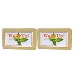 Wake Up Caffeinated Peppermint Soap - Pack of 2 Bars