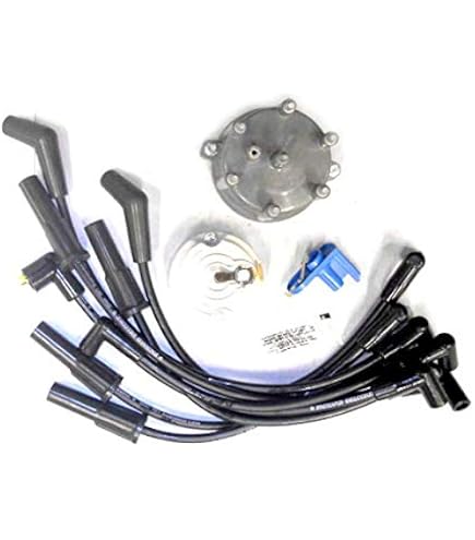 thumbnail image 2 of Distributor Cap And Rotor Kit For Ford Mercury Jeep 3.0L 4.0L 4.9L (1984-1997) – Black Plastic, Direct Replacement 2 of 4