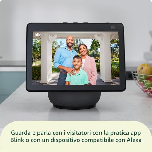 Sistema di videocitofono Blink - Video HD a figura intera, durata delle pile di 2 anni, configurazione semplice, IP-65 - Modulo di sincronizzazione di base incluso - Bianco