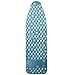 Dalykate 15x54 Ironing Board Cover and Pad with Elastic Edge and Scorch and Stain Resistant Thick Padding Ironing Board Covers 4 Fasteners and Protective Scorch Mesh Cloth