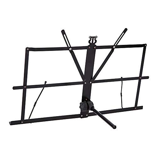 Raitron Tabletop Music Stand Metal Sheet Music Holder Folding Foldable with Waterproof Carry Bag - Thumbnail 3